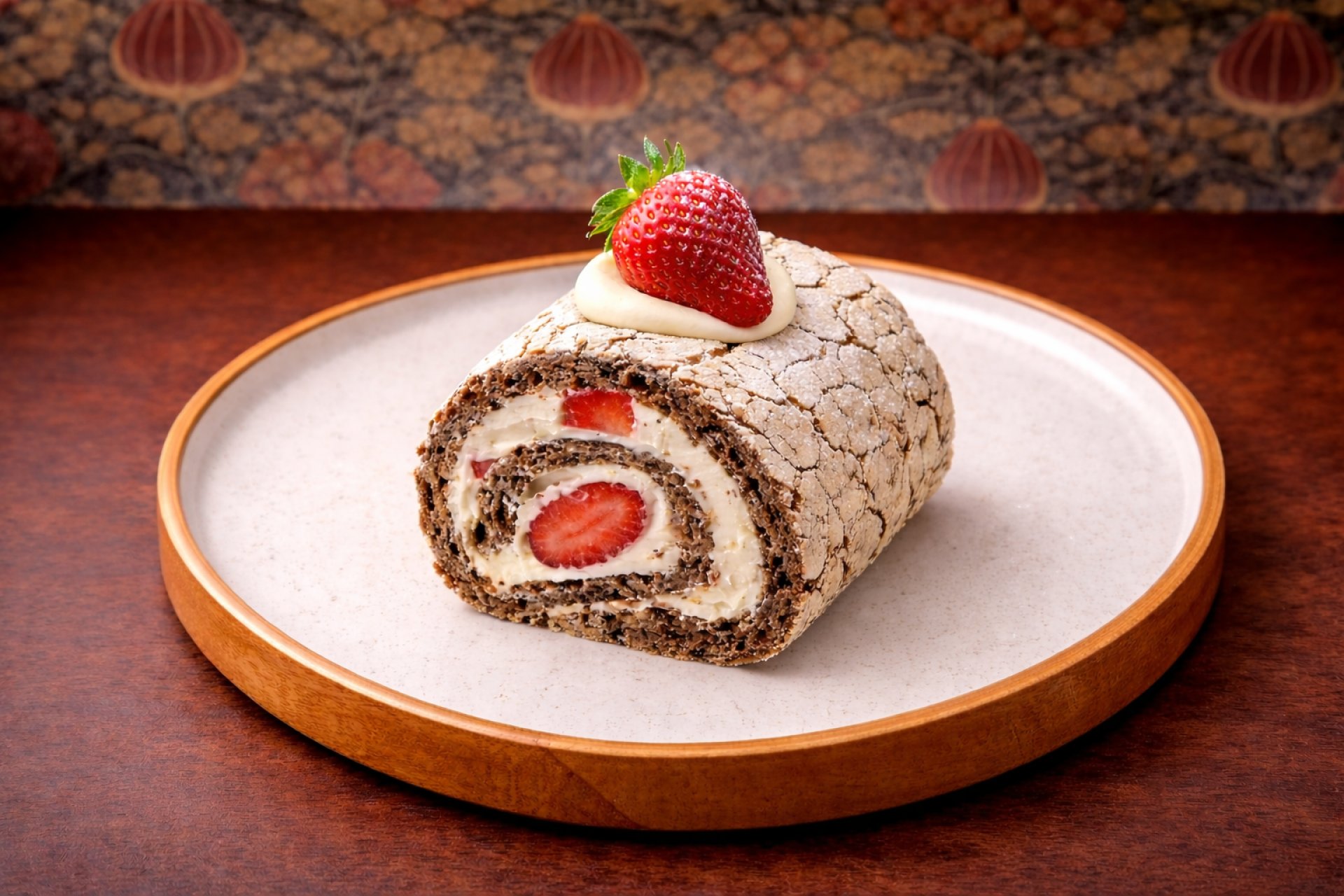 Çilekli Noel Sarma - Pastalar