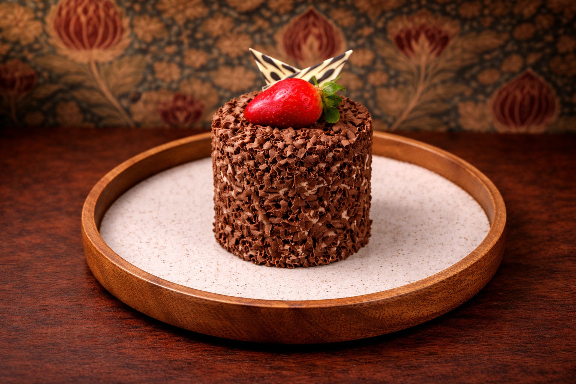 Klasik Parça Çikolatalı Çilekli Adet Pasta - Pastalar